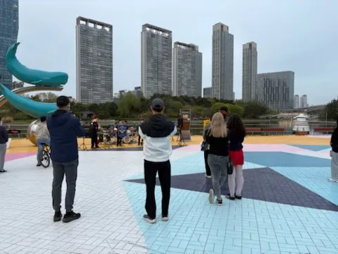 관람객사진